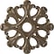 Ekena Millwork Angel Ceiling Medallion (Fits Canopies up to 4 3/8"), 20 7/8"OD x 3 5/8"ID x 1"P, Warm Silver CM20ANWSS - alternate 1
